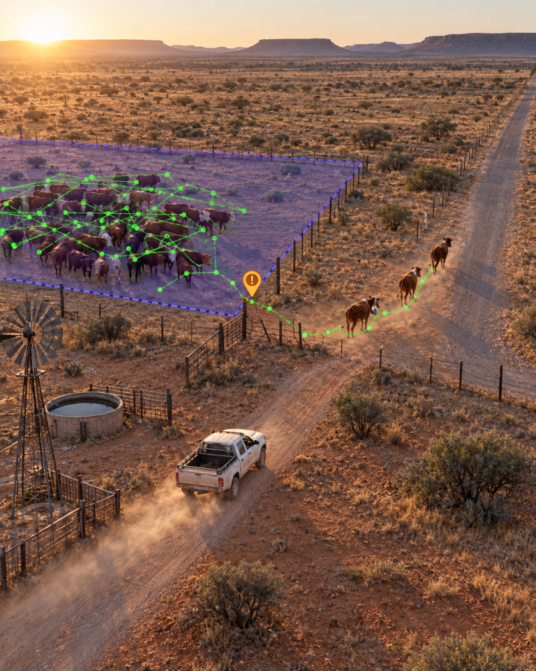 GSATRANCHER LIVESTOCK THEFT PREVENTION SATELLITE TRACKER